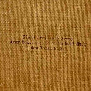 A Manual for Courts Martial U.S. Army 1921 HC U.S. War Office Field Artillery